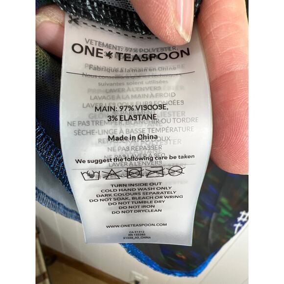 One Teaspoon 99 cent Dreams Mesh T Dress in Black Size XS NWT - Picture 11 of 11